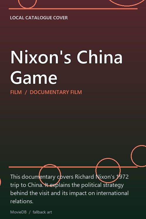 Nixon's China Game poster