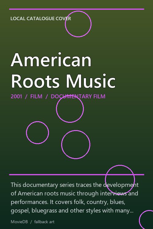 American Roots Music poster