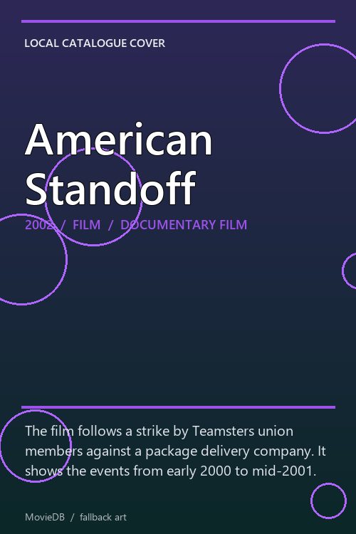 American Standoff poster