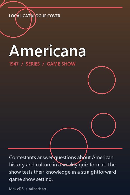 Americana poster