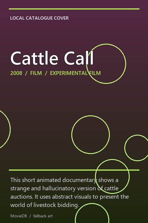 Cattle Call poster