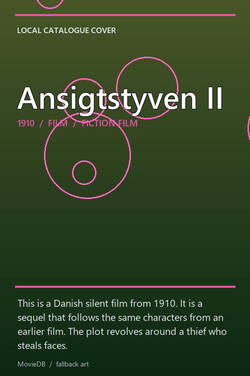 Ansigtstyven II poster