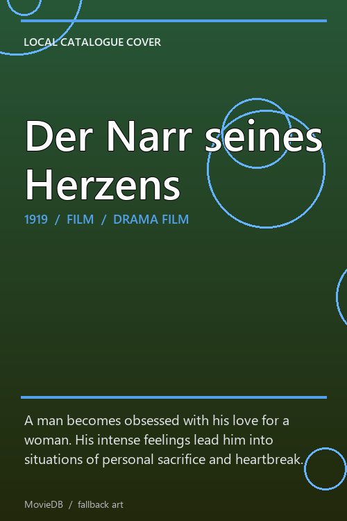 Der Narr seines Herzens poster