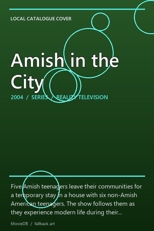 Amish in the City poster