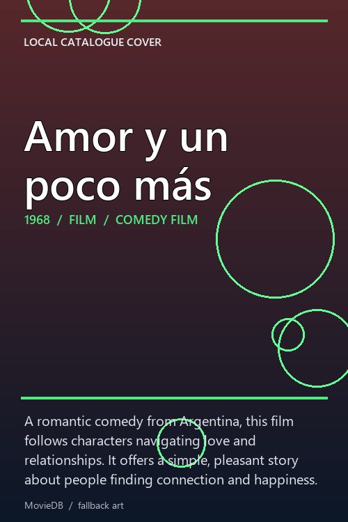 Amor y un poco más poster
