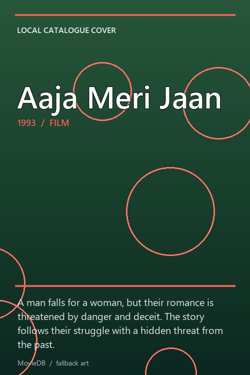 Aaja Meri Jaan poster