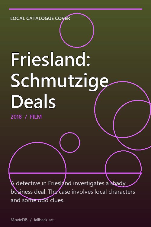 Friesland: Schmutzige Deals poster