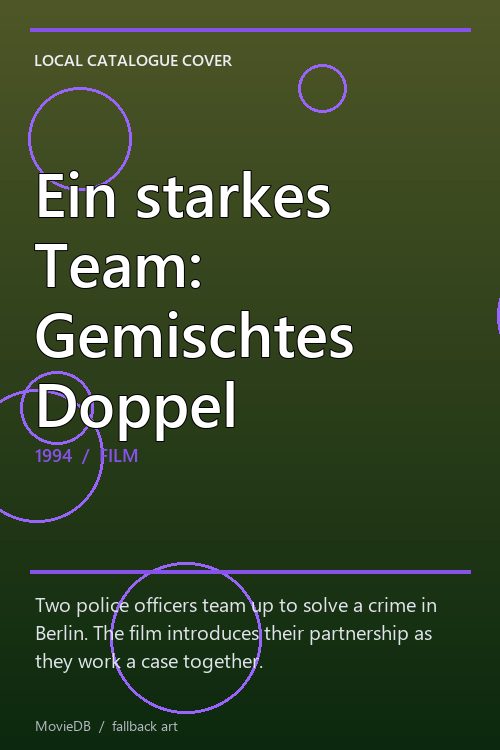 Ein starkes Team: Gemischtes Doppel poster