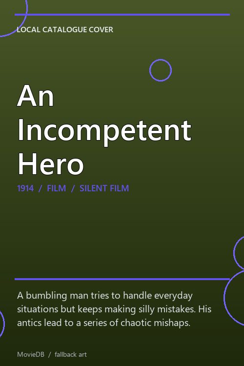 An Incompetent Hero poster
