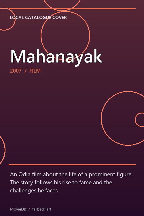 Mahanayak poster
