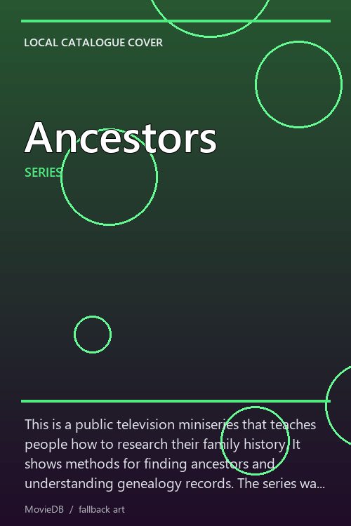 Ancestors poster