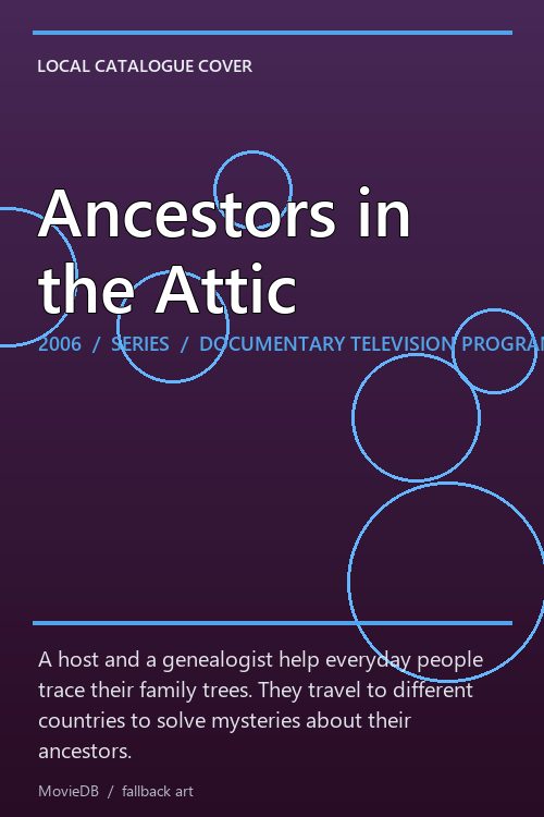 Ancestors in the Attic poster