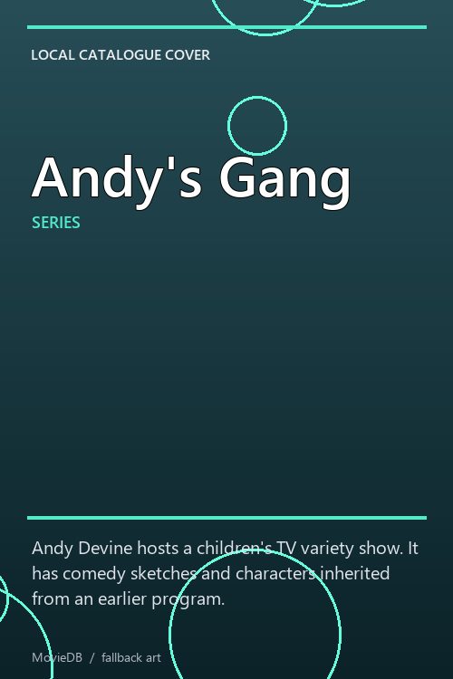 Andy's Gang poster