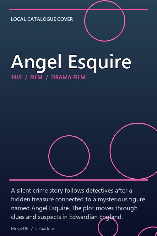 Angel Esquire poster