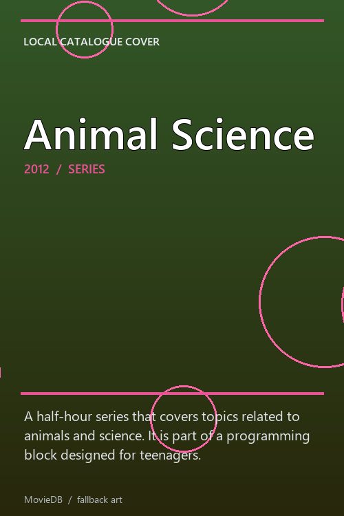 Animal Science poster