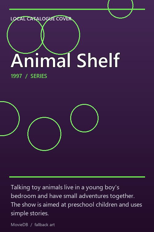 Animal Shelf poster