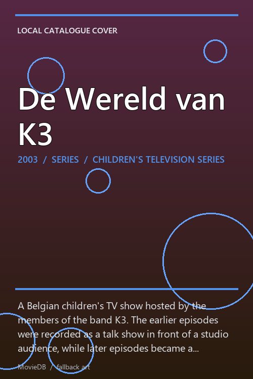 De Wereld van K3 poster