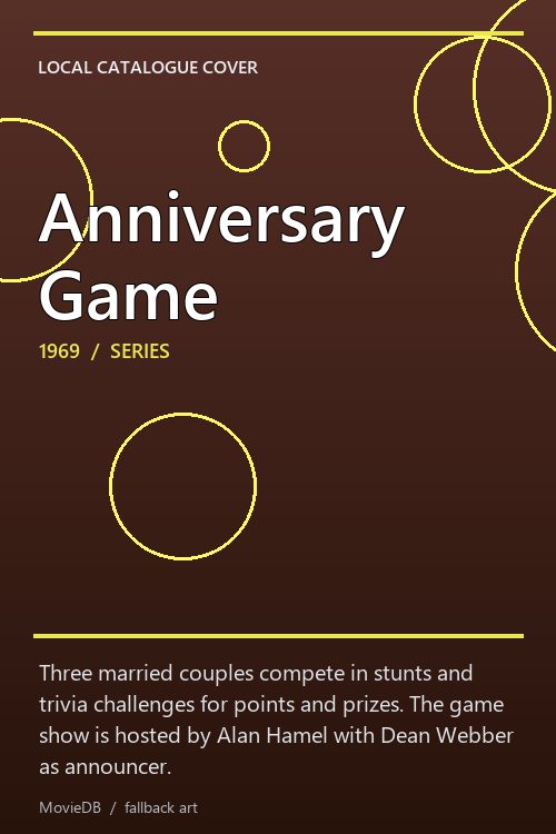 Anniversary Game poster