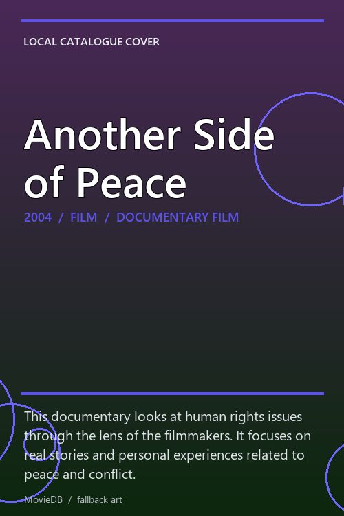 Another Side of Peace poster