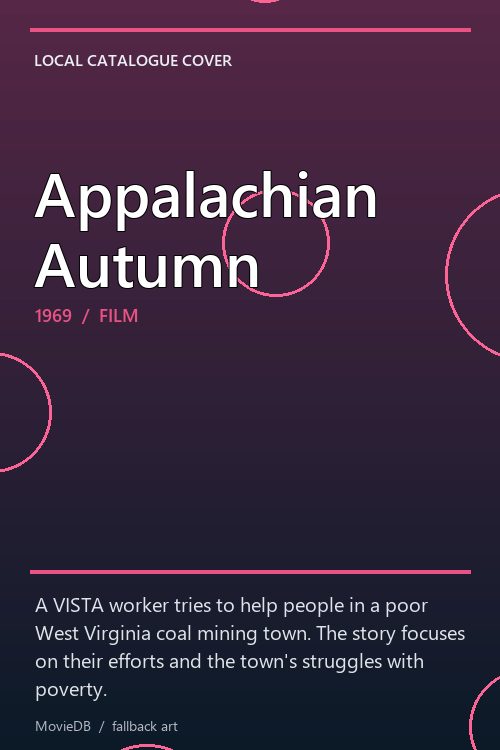 Appalachian Autumn poster