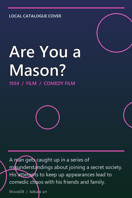 Are You a Mason? poster