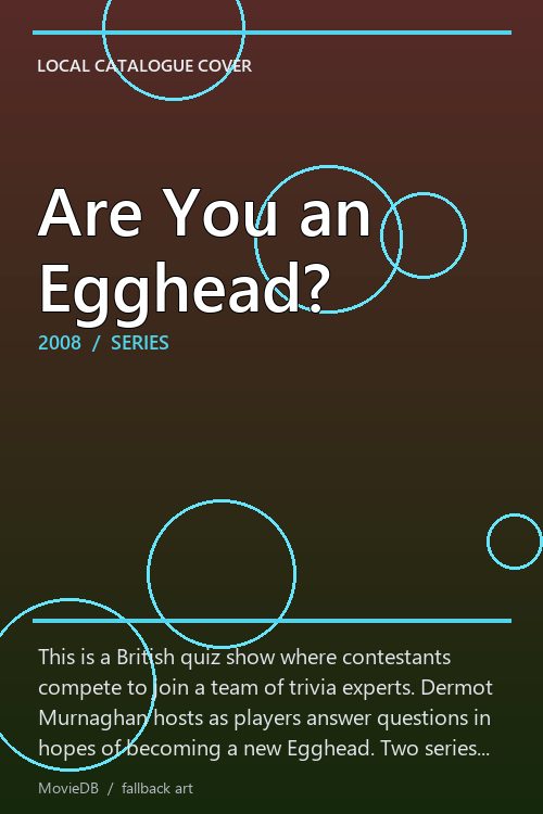 Are You an Egghead? poster