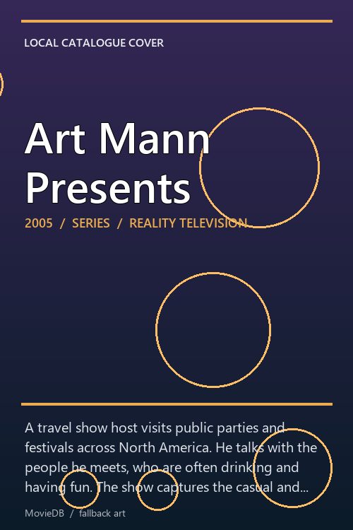 Art Mann Presents poster