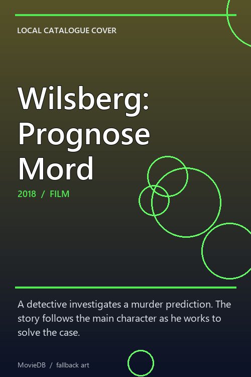 Wilsberg: Prognose Mord poster