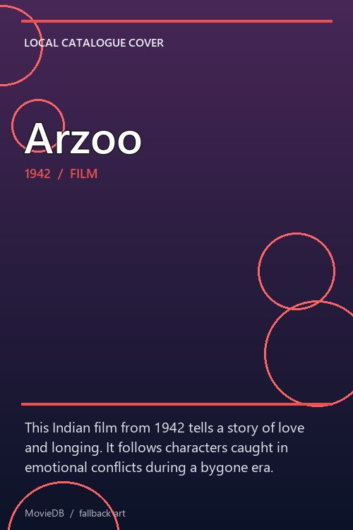 Arzoo poster