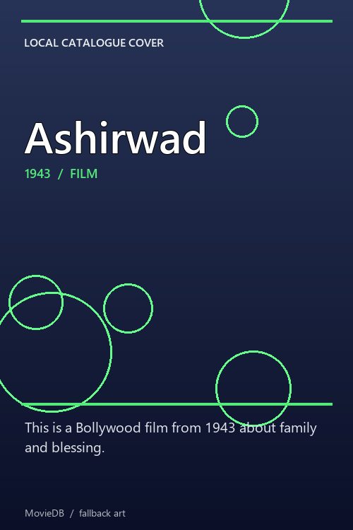 Ashirwad poster