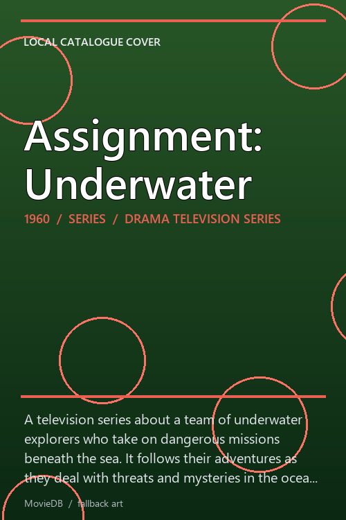 Assignment: Underwater poster