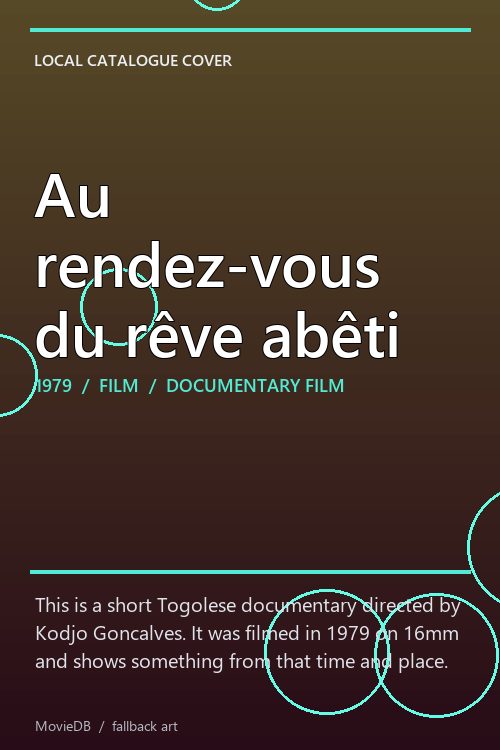 Au rendez-vous du rêve abêti poster