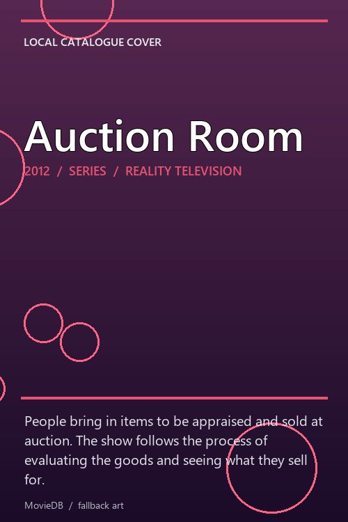 Auction Room poster
