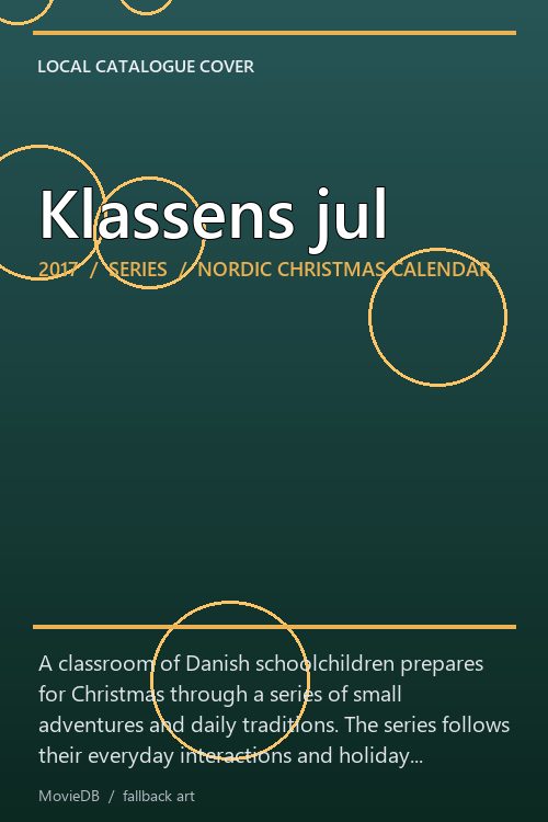 Klassens jul poster