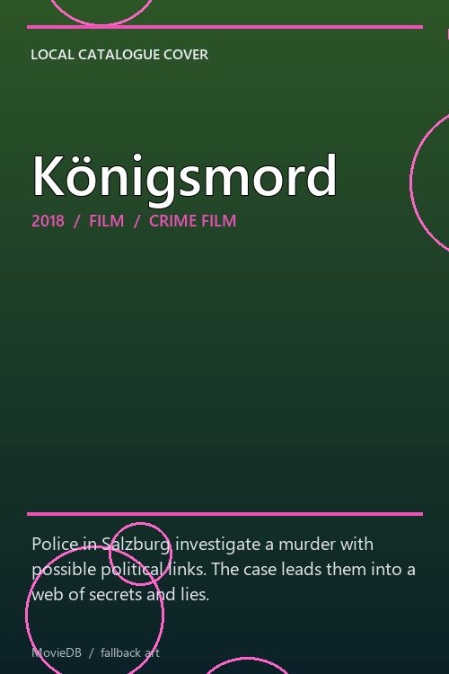 Königsmord poster