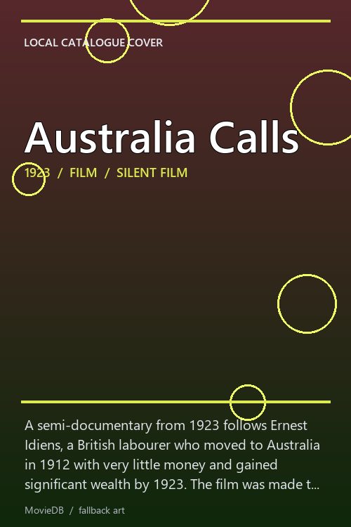 Australia Calls poster