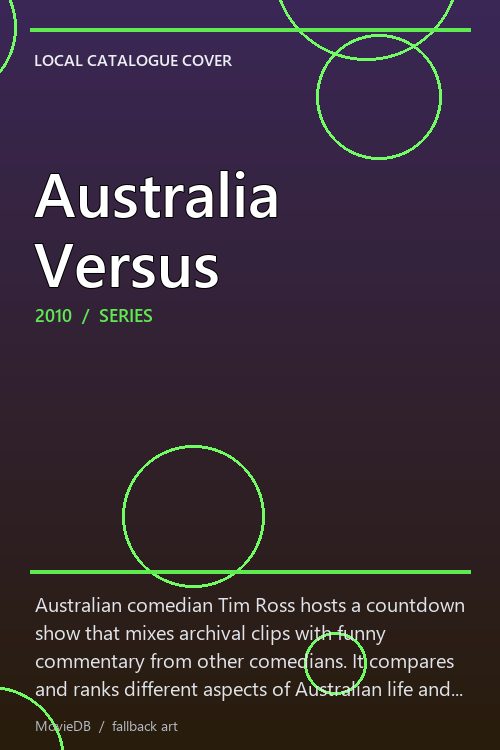 Australia Versus poster