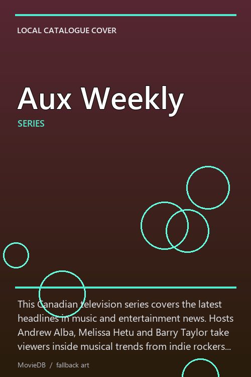 Aux Weekly poster