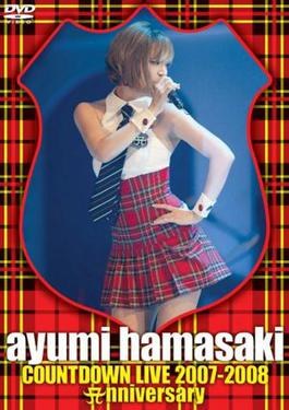 Ayumi Hamasaki Countdown Live 2007–2008 Anniversary poster