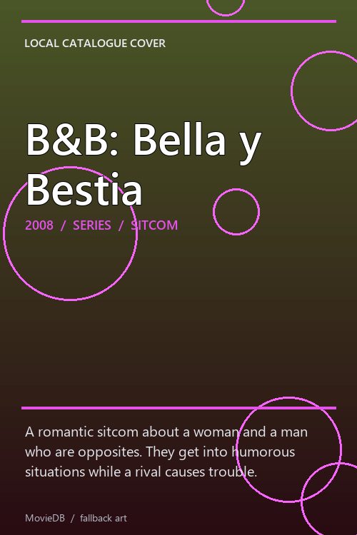 B&B: Bella y Bestia poster