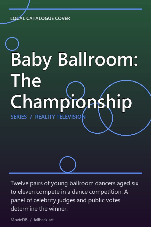 Baby Ballroom: The Championship poster
