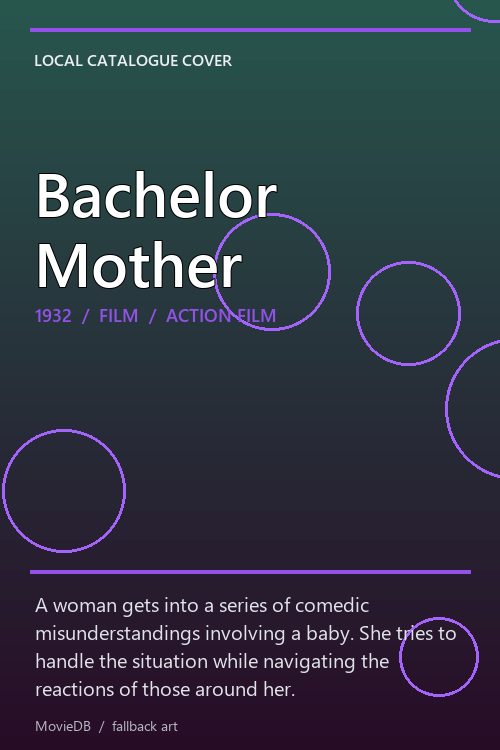 Bachelor Mother poster