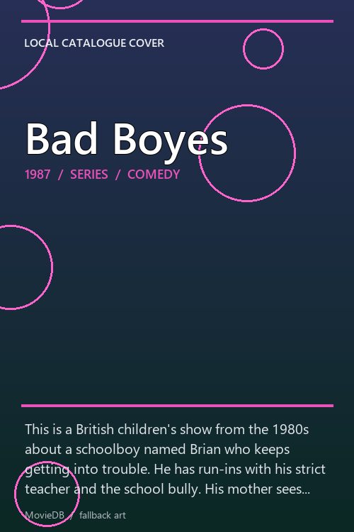 Bad Boyes poster