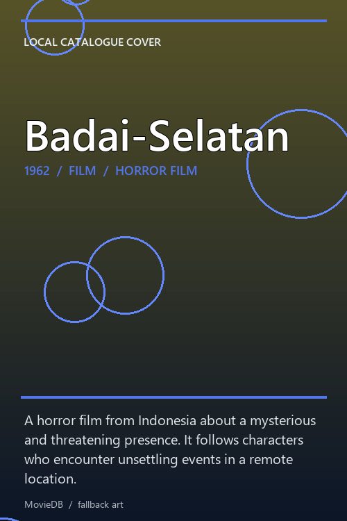 Badai-Selatan poster