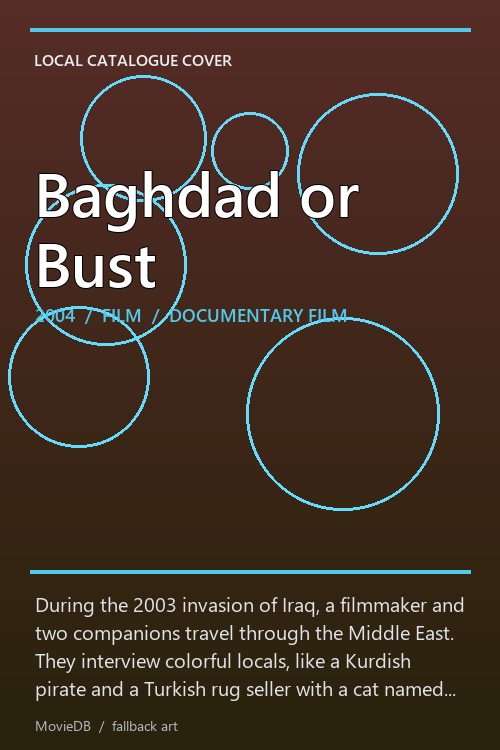 Baghdad or Bust poster