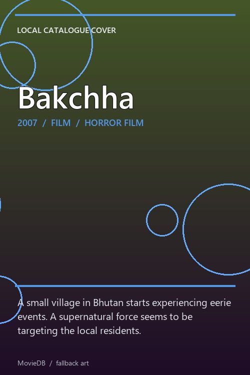 Bakchha poster