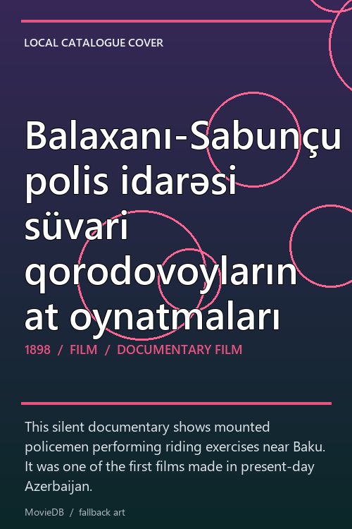 Balaxanı-Sabunçu polis idarəsi süvari qorodovoyların at oynatmaları poster