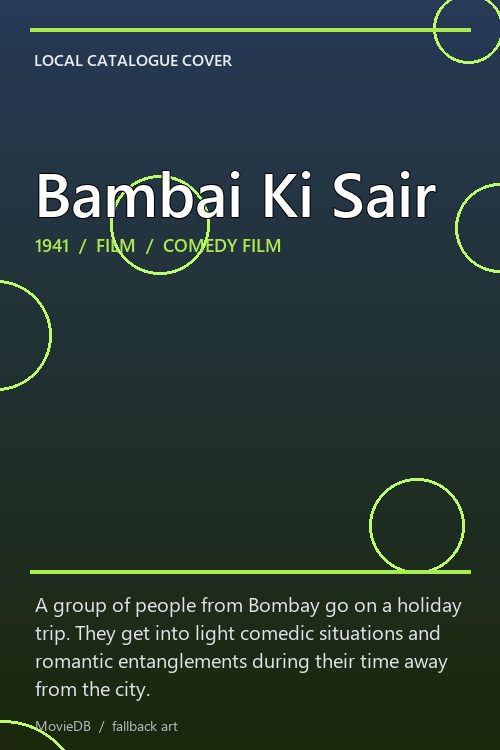 Bambai Ki Sair poster