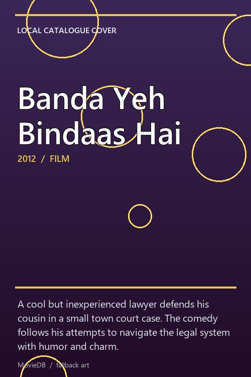Banda Yeh Bindaas Hai poster