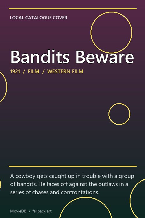 Bandits Beware poster